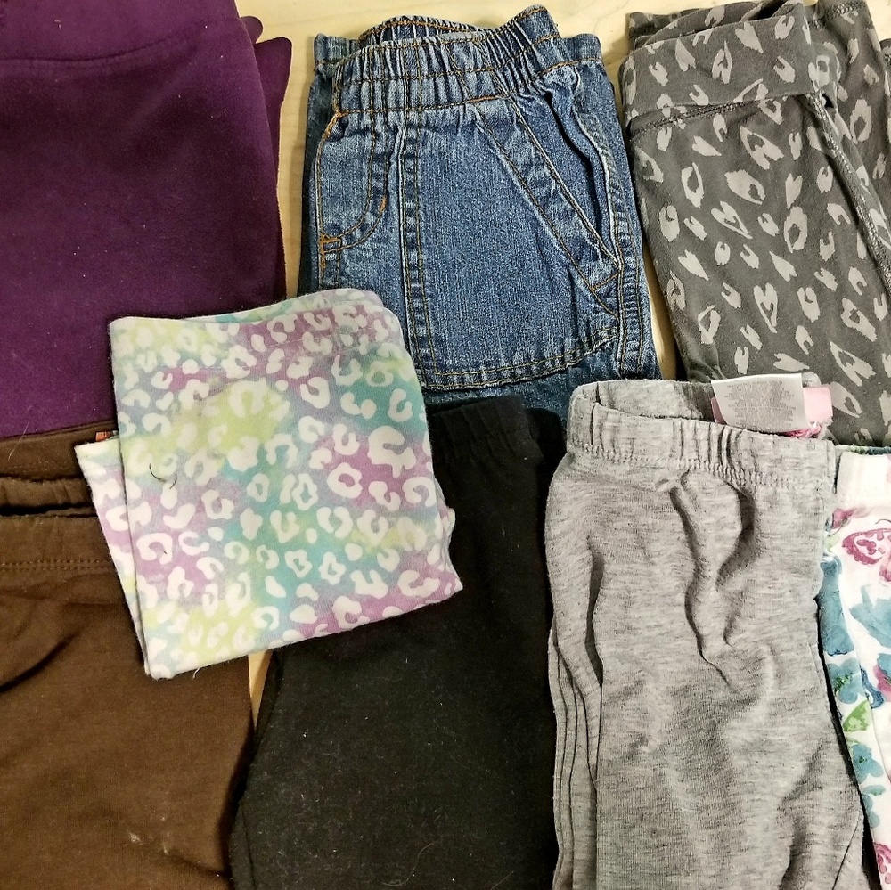 Bundle of girls 2t pants